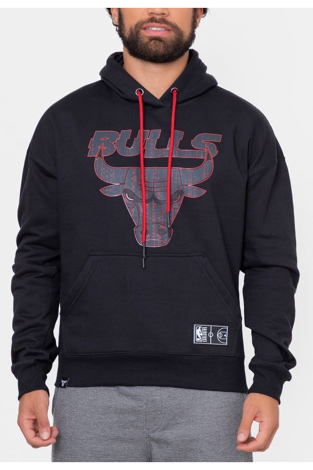 Moletom-NBA-Canguru-Matrix-Chicago-Bulls-Preto