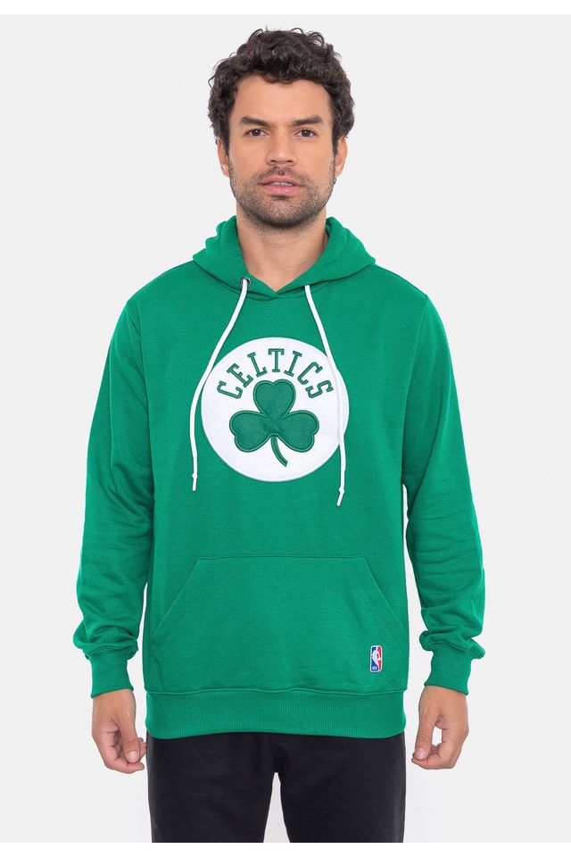 Moletom-NBA-Canguru-Feltro-Logo-Boston-Celtics-Verde