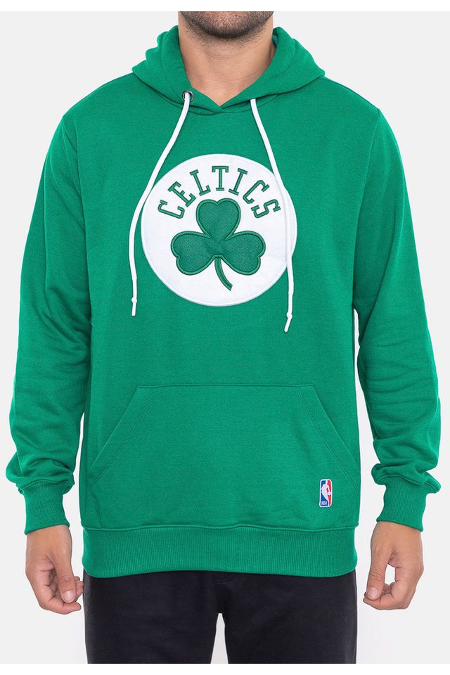 Moletom-NBA-Canguru-Feltro-Logo-Boston-Celtics-Verde