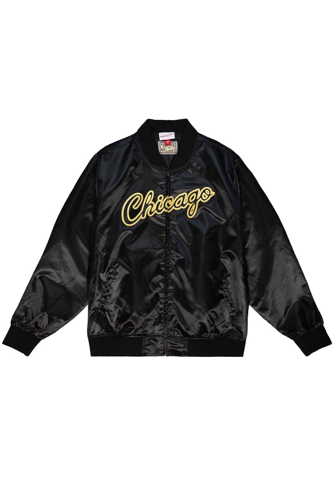 Jaqueta Mitchell & Ness NBA Big Face 4.0 Satin Jacket Chicago