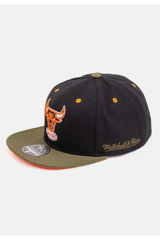 Bone-Mitchell---Ness-NBA-Fitted-HWC-Chicago-Bulls-Preto