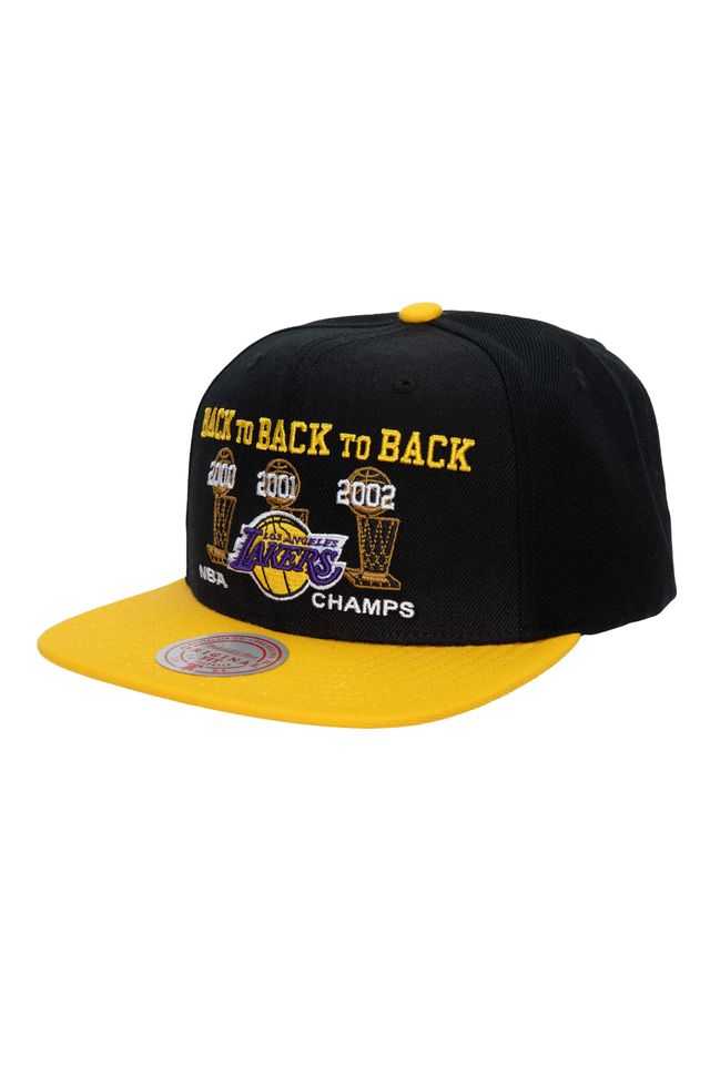 Bone-Mitchell---Ness-NBA-Champs-HWC-Los-Angeles-Lakers-Preto Bone-Mitchell---Ness-NBA-Champs-HWC-Los-Angeles-Lakers-Preto