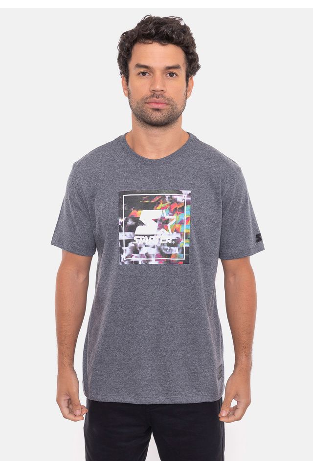 Camiseta-Starter-City-Cinza-Mescla Camiseta-Starter-City-Cinza-Mescla