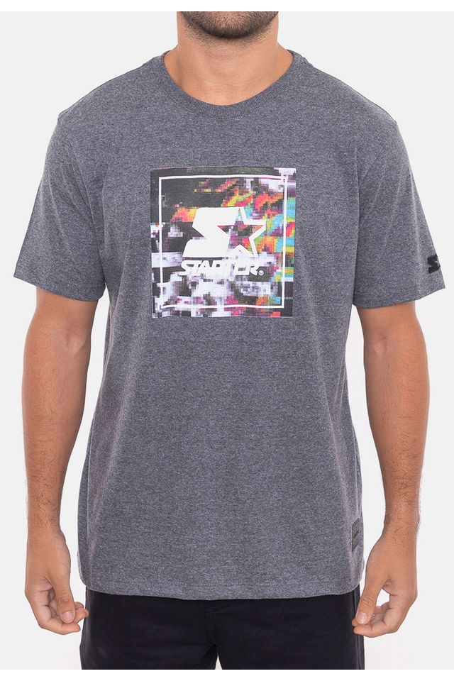 Camiseta-Starter-City-Cinza-Mescla