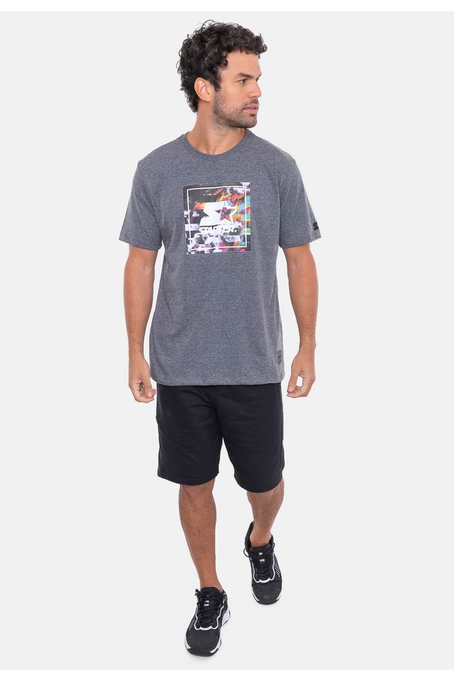 Camiseta-Starter-City-Cinza-Mescla