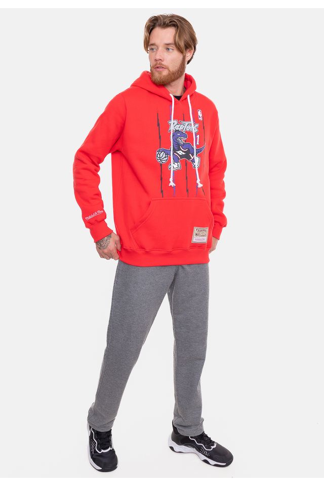 Moletom-Mitchell---Ness-Name-And-Number-Tracy-Mc-Grady-Vermelho