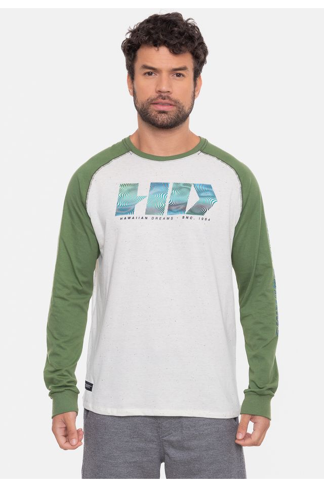 Camiseta-HD-Raglan-Psico-Verde