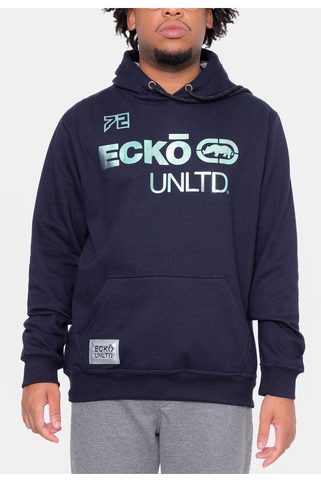Moletom-Ecko-Canguru-Fut-Azul-Marinho
