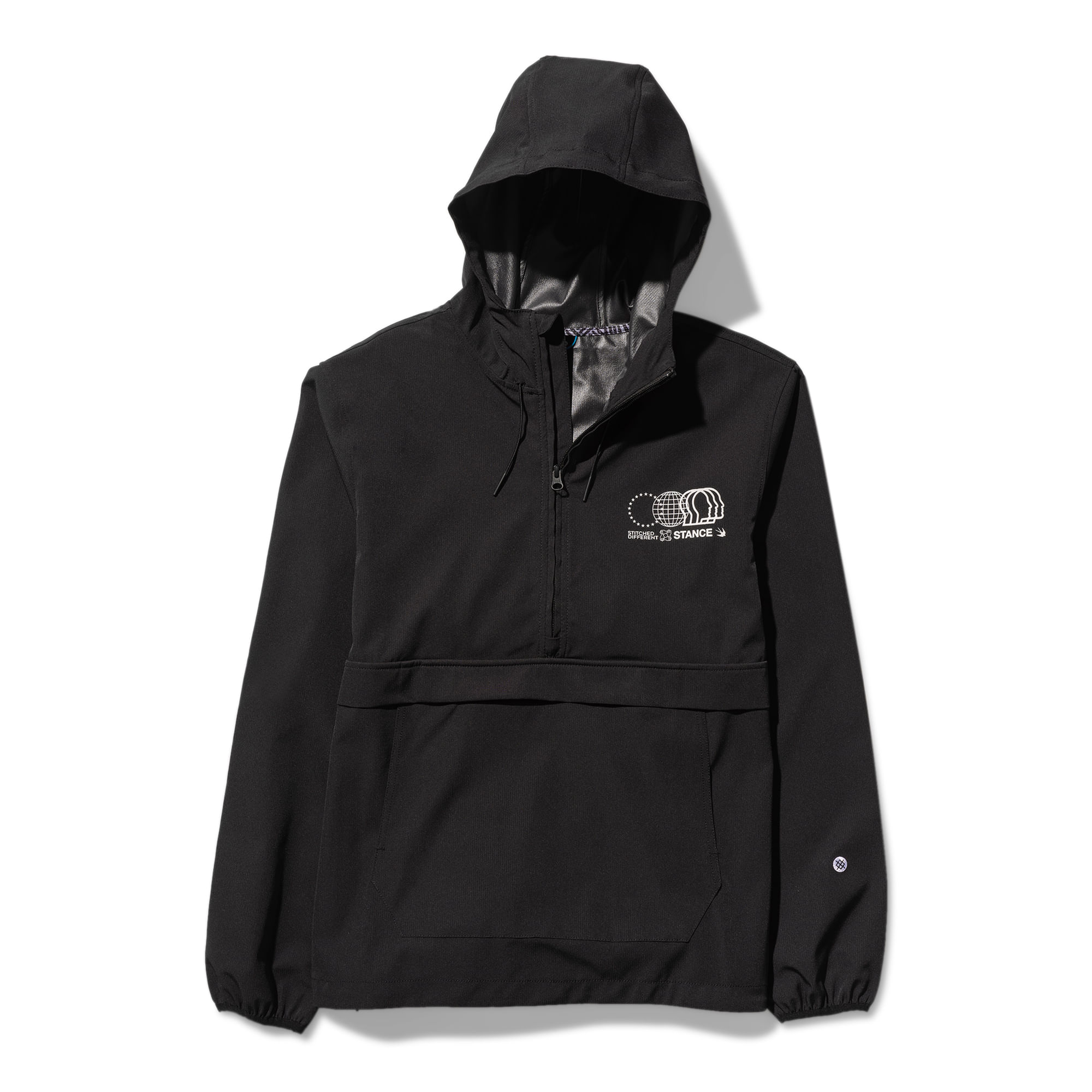 Jaqueta Stance Complex Anorak Preta - Urbane