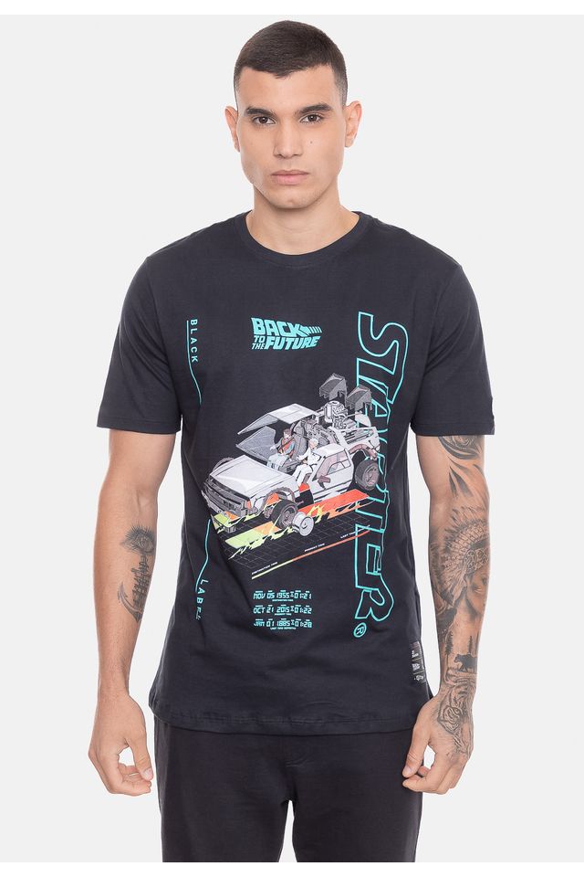 Camiseta-Starter-DMC-Unbuilt-Preta Camiseta-Starter-DMC-Unbuilt-Preta