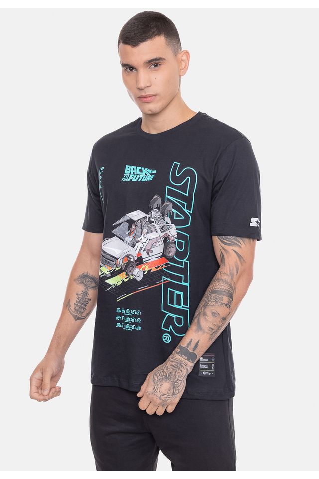 Camiseta-Starter-DMC-Unbuilt-Preta
