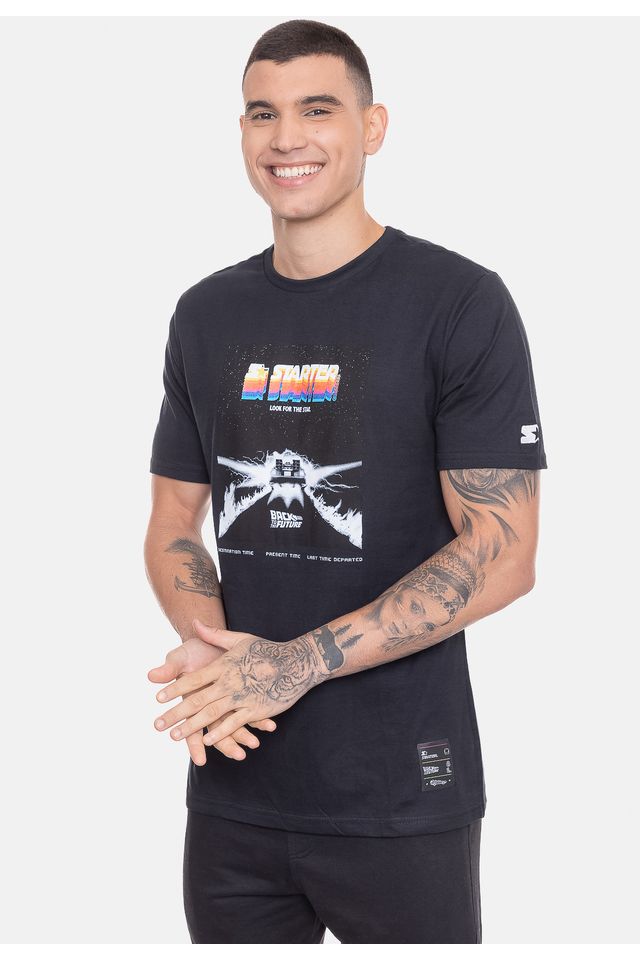 Camiseta-Starter-Lightning-Future-Preta