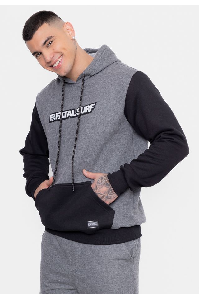 Moletom-Fatal-Canguru-Fechado-Cinza