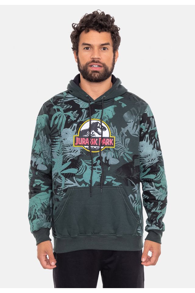 Moletom-Fatal-Canguru-Fechado-Verde-Militar