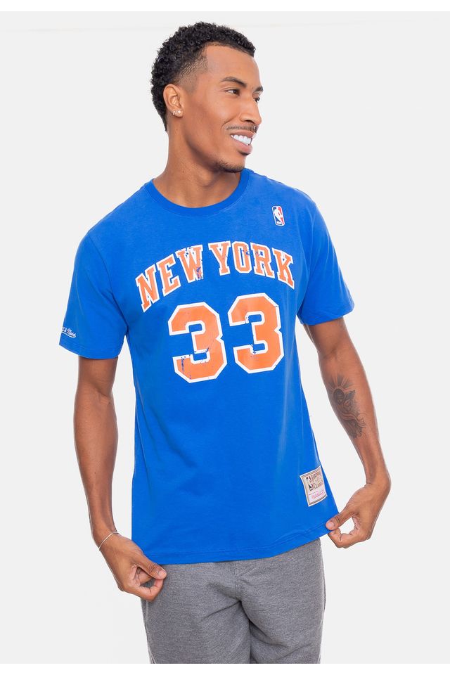 Camiseta-Mitchell---Ness-Name-And-Number-Patrick-Ewing-Azul