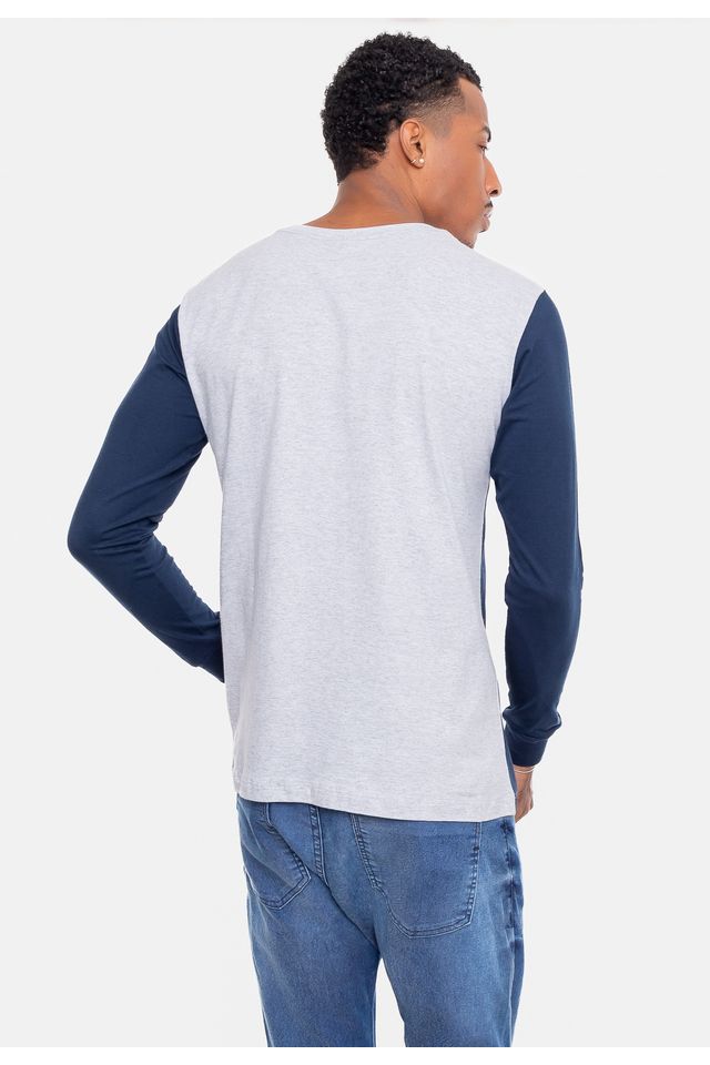 Camiseta-Ecko-Manga-Longa-Minifoil-Gelo-Mescla