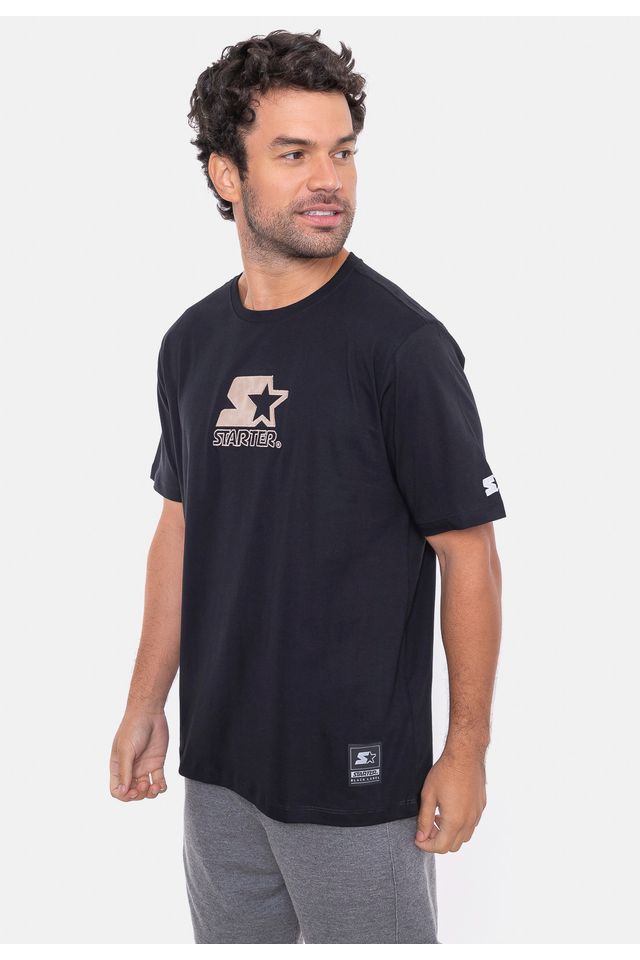 Camiseta-Starter-Estampada-Logo-Preta