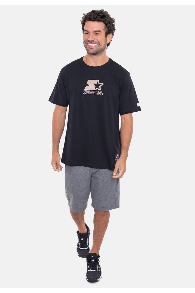 Camiseta-Starter-Estampada-Logo-Preta