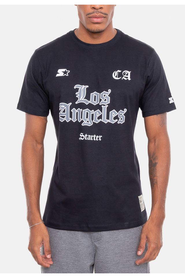 Camiseta-Starter-Estampada-CA-Preta