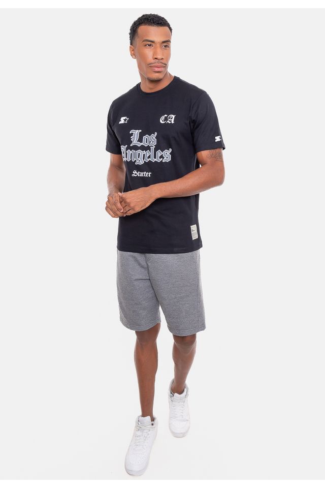 Camiseta-Starter-Estampada-CA-Preta