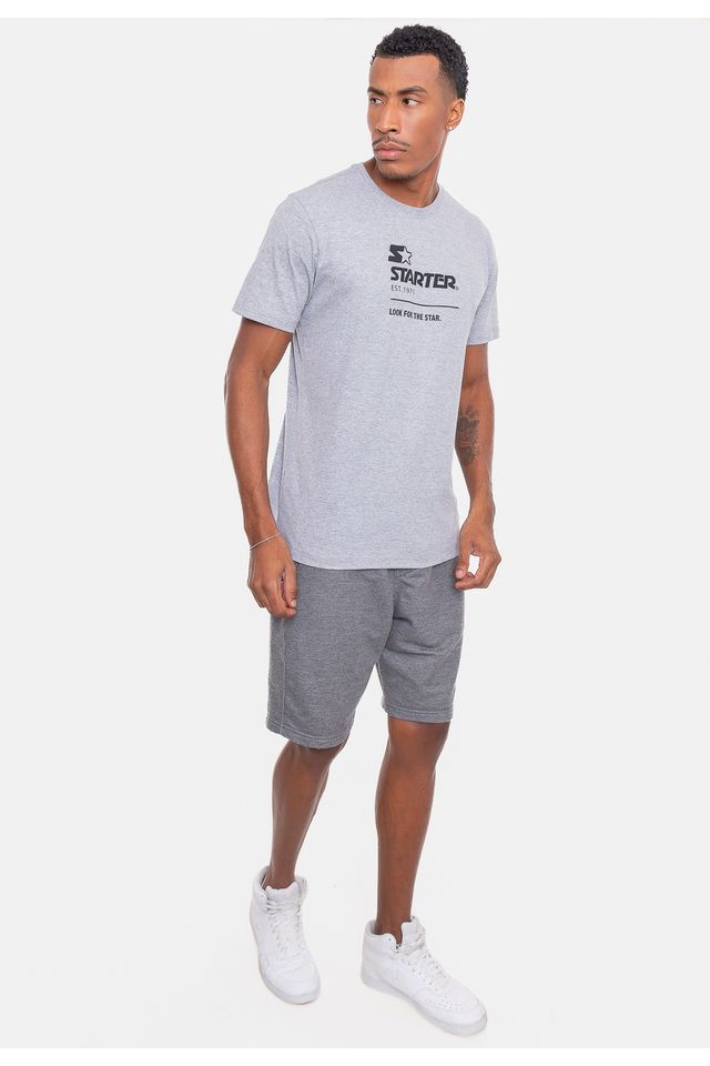 Camiseta-Starter-Estampada-LFTS-Cinza-Mescla