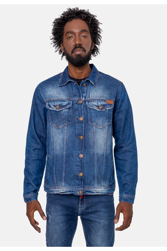 Jaqueta-Ecko-Jeans-Azul Jaqueta-Ecko-Jeans-Azul