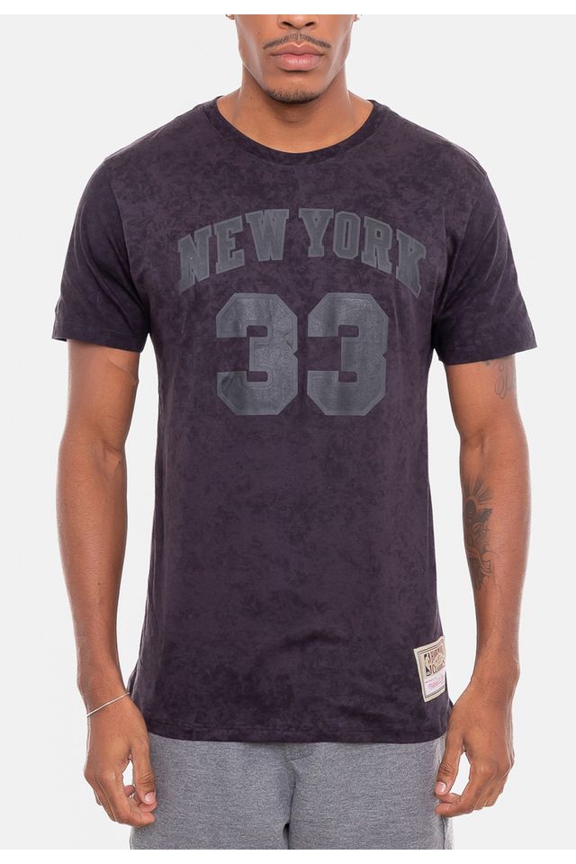 Camiseta-Mitchell---Ness-Name-And-Number-Patrick-Ewing-Preta