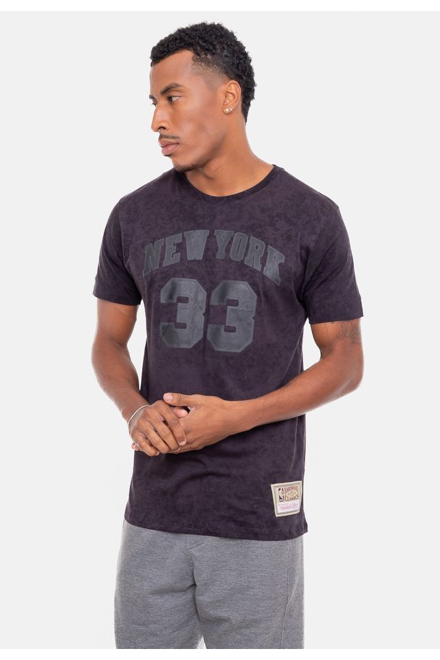 Camiseta-Mitchell---Ness-Name-And-Number-Patrick-Ewing-Preta