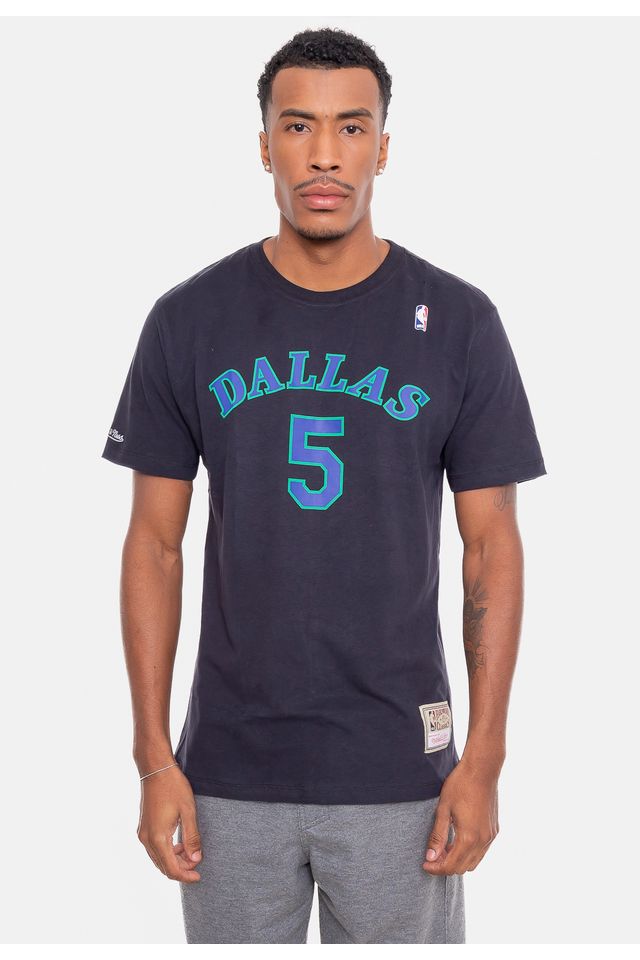 Camiseta-Mitchell---Ness-Name-And-Number-Jason-Kidd-Preta