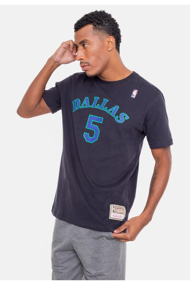 Camiseta-Mitchell---Ness-Name-And-Number-Jason-Kidd-Preta