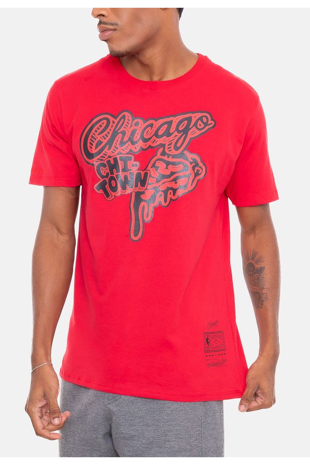 Camiseta-Mitchell---Ness-Nba-Food-Vermelha-Carmim