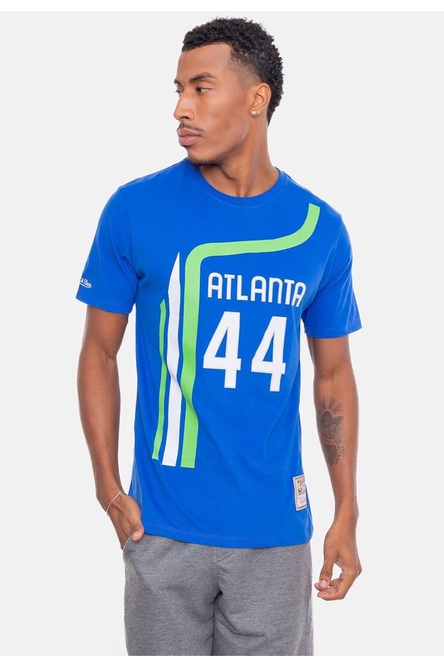 Camiseta-Mitchell---Ness-Name-And-Number-Pistol-Azul