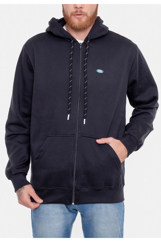 Moletom-Fatal-Fashion-Basic-Aberto-Preto