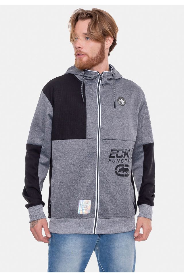 Moletom-Ecko-Canguru-Aberto-Cinza-Mescla Moletom-Ecko-Canguru-Aberto-Cinza-Mescla