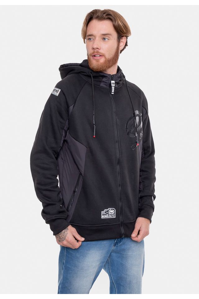 Moletom-Ecko-Canguru-Aberto-Preto