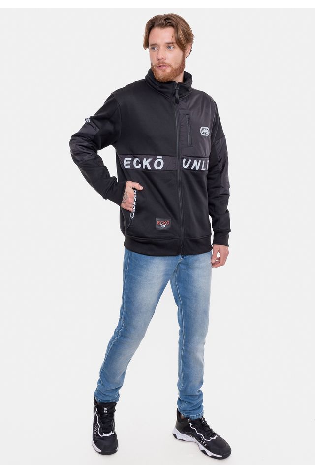 Moletom-Ecko-Canguru-Aberto-Preto