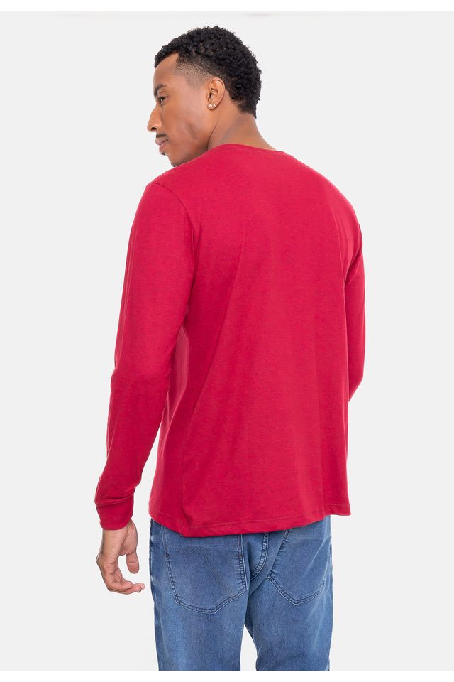Camiseta-Ecko-Especial-Manga-Longa-Vermelha