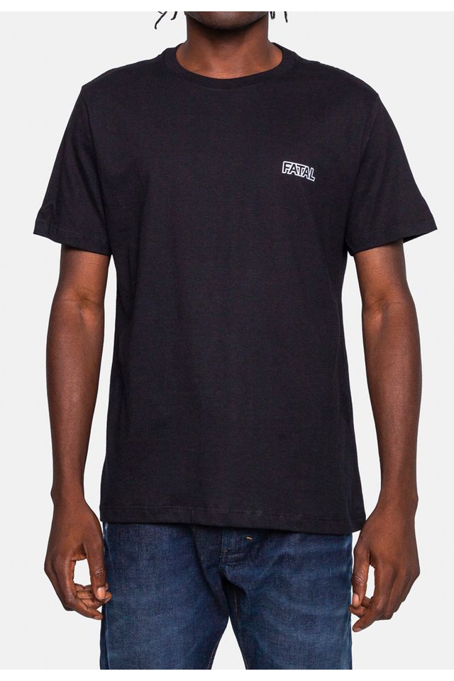 Camiseta-Fatal-Estampada-Preta