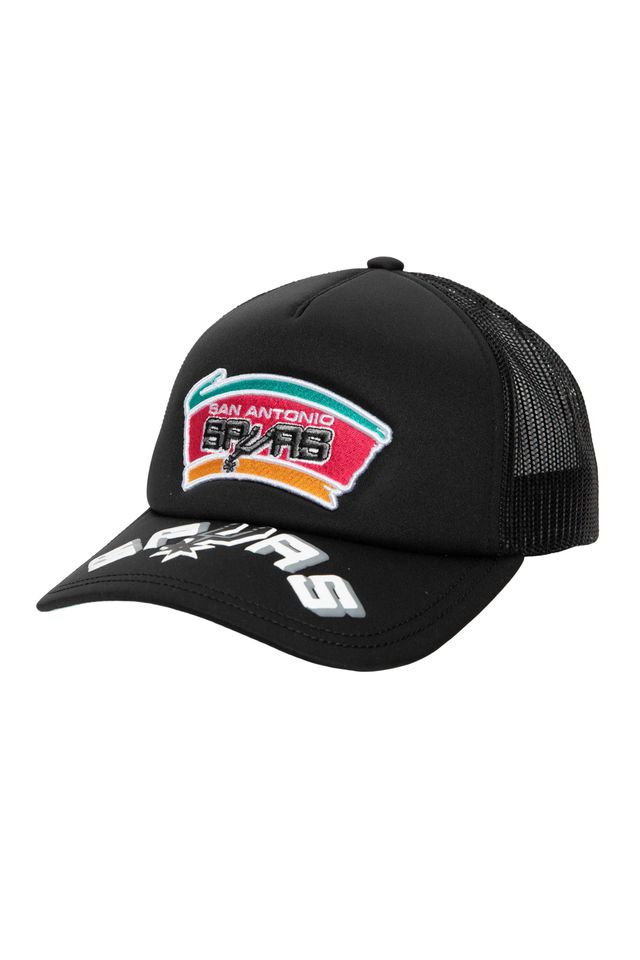 Bone-Mitchell---Ness-NBA-Puff-The-Magic-Truck-San-Antonio-Spurs-Preto Bone-Mitchell---Ness-NBA-Puff-The-Magic-Truck-San-Antonio-Spurs-Preto