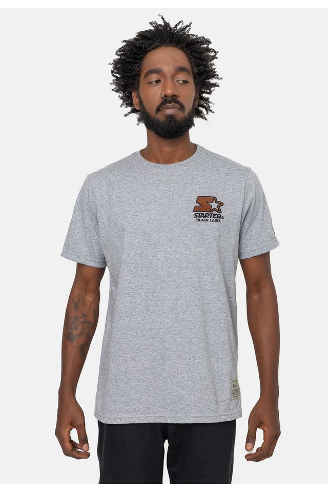 Camiseta-Starter-BL-Cinza-Mescla