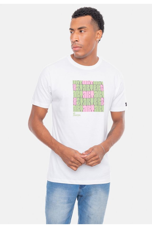 Camiseta-Starter-ART-Branca Camiseta-Starter-ART-Branca