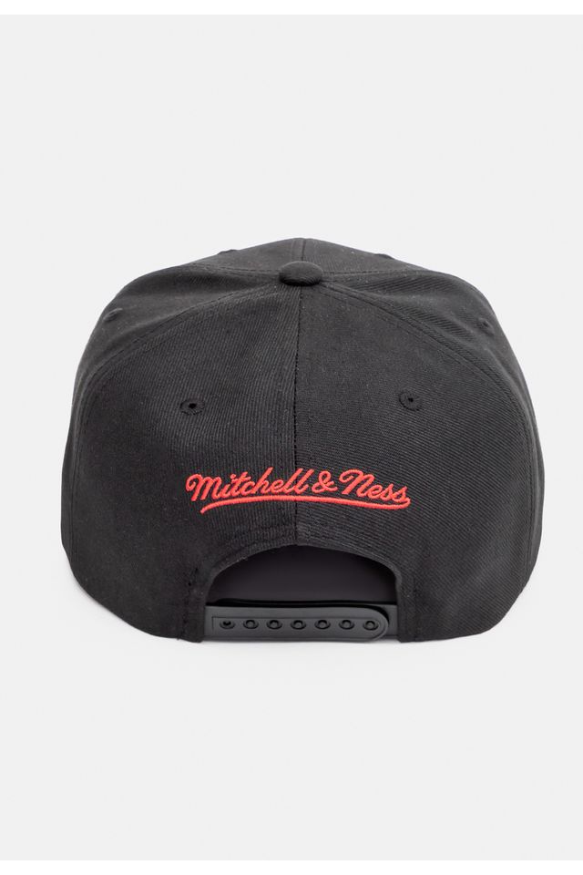 Bone-Mitchell---Ness-NBA-Front-Loaded-Snapback-Los-Angeles-Clippers-Preto