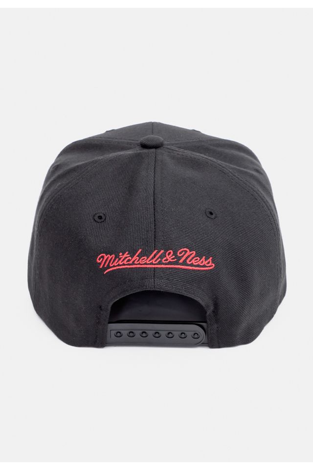 Bone-Mitchell---Ness-NBA-Front-Loaded-Snapback-Chicago-Bulls-Preto