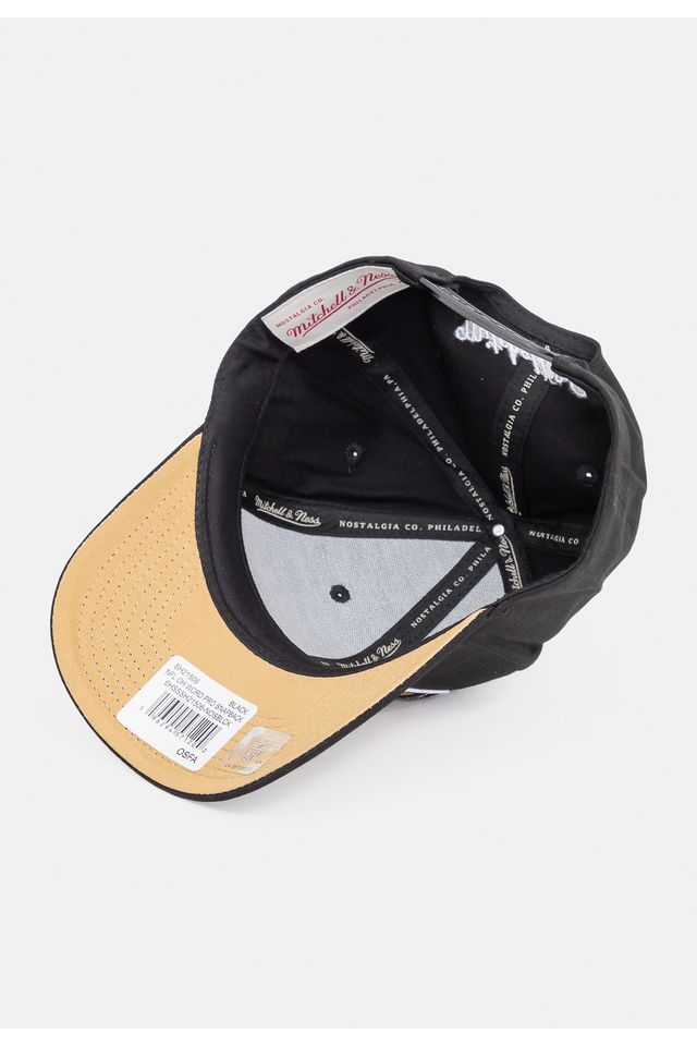 Bone-Mitchell---Ness-NFL-Oh-Word-Pro-Snapback-New-Orleans-Saints-Preto