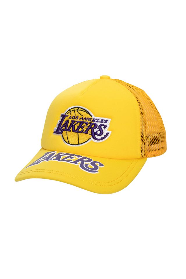 Bone-Mitchell---Ness-NBA-Puff-The-Magic-Truck-Los-Angeles-Lakers-Amarelo Bone-Mitchell---Ness-NBA-Puff-The-Magic-Truck-Los-Angeles-Lakers-Amarelo