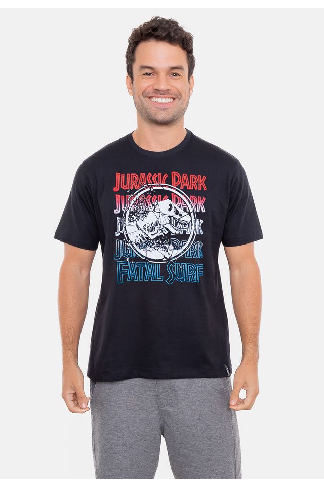 Camiseta-Fatal-Estampada-Preta
