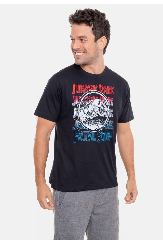 Camiseta-Fatal-Estampada-Preta