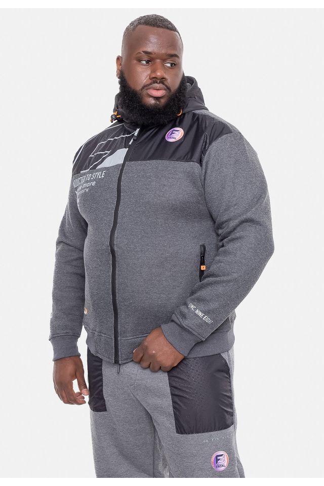 Moletom-Fatal-Plus-Size-Canguru-Aberto-Preta-Mescla