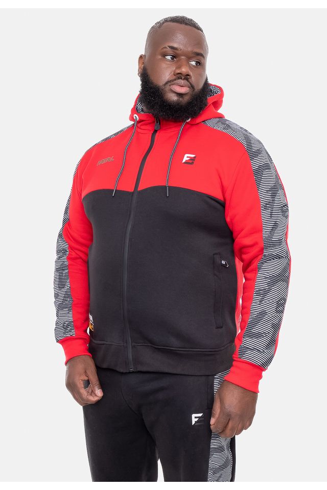 Moletom-Fatal-Plus-Size-Canguru-Aberto-Vermelha