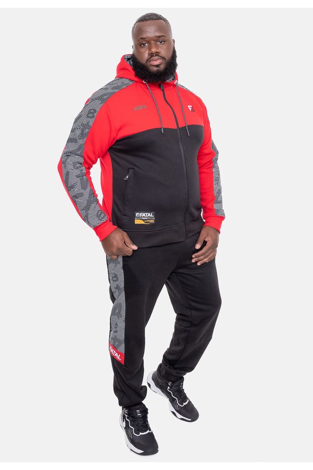 Moletom-Fatal-Plus-Size-Canguru-Aberto-Vermelha